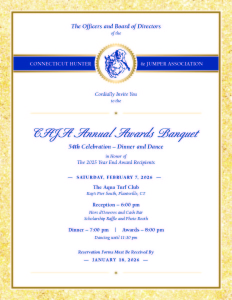 2026 Banquet Invitation